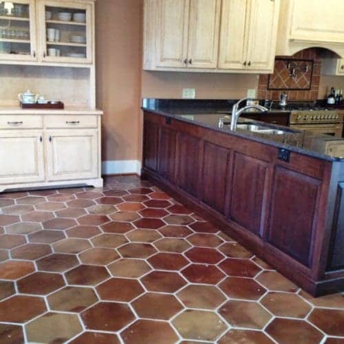 Saltillo Kitchen Floors - Terracotta Saltillo Tile - Rustico Tile