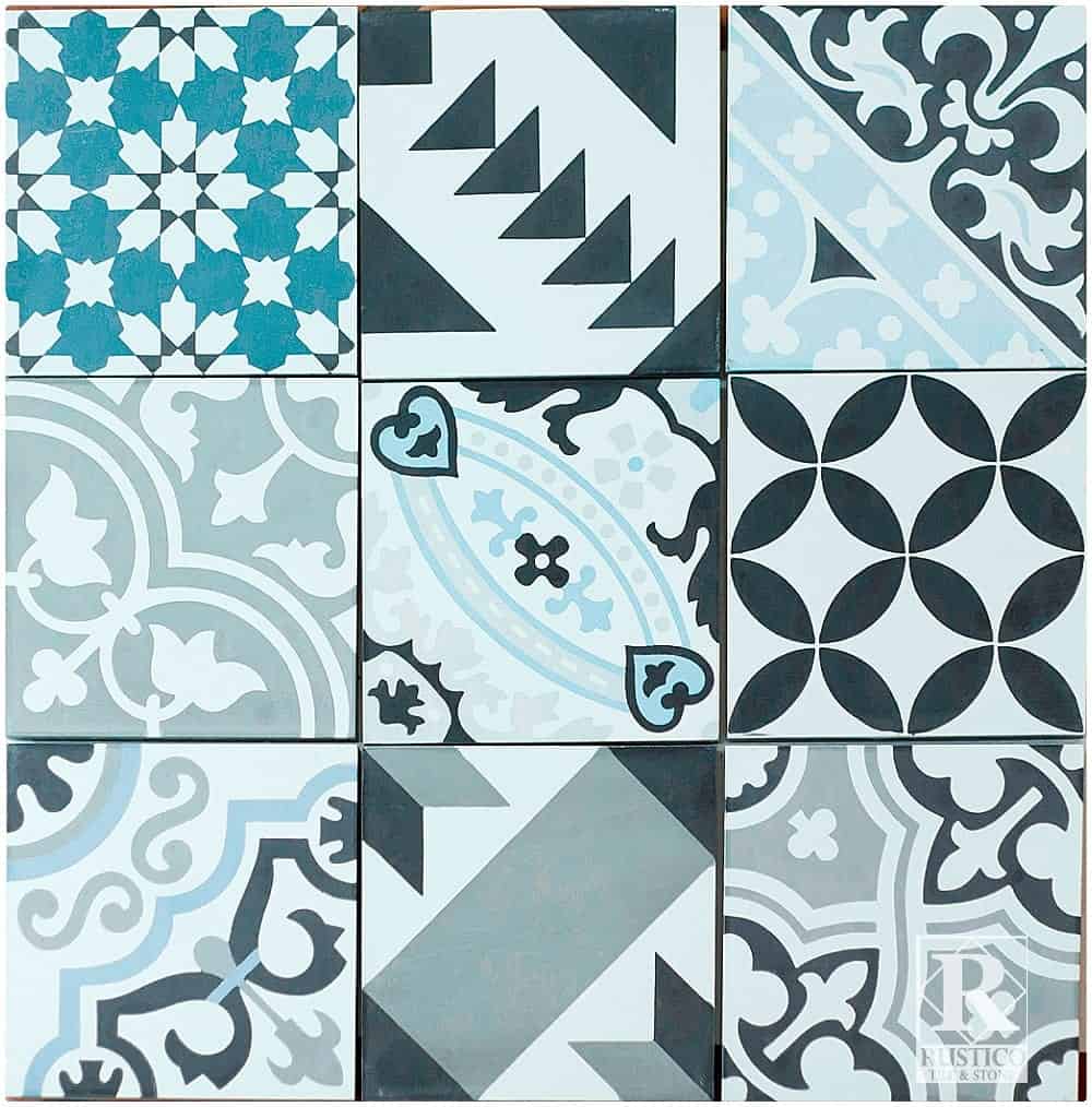 Rts22 Patchwork Cement Tiles Rustico Tile Stone Rts22 Patchwork Cement Tiles