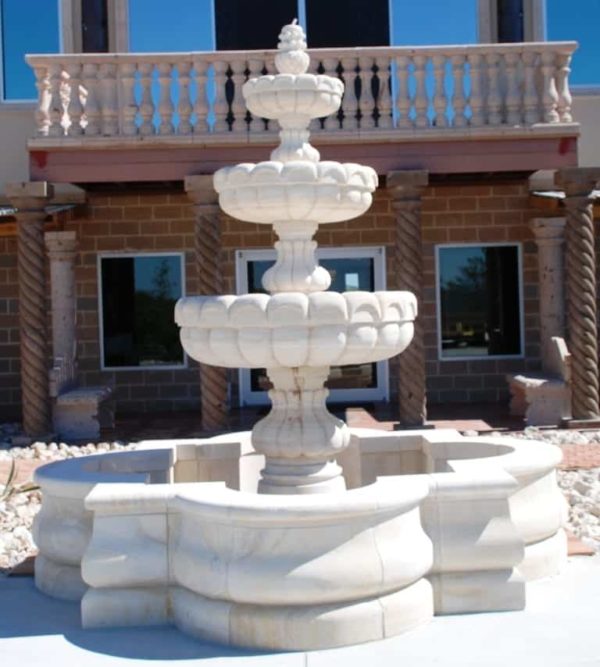 cantera stone fountain