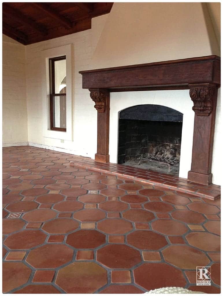 Traditional Octagon Saltillo Tiles