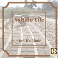 how mexican saltillo tile is made