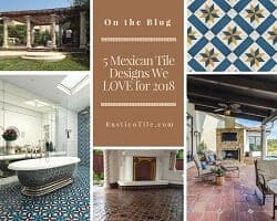 rustico mexican tile designs
