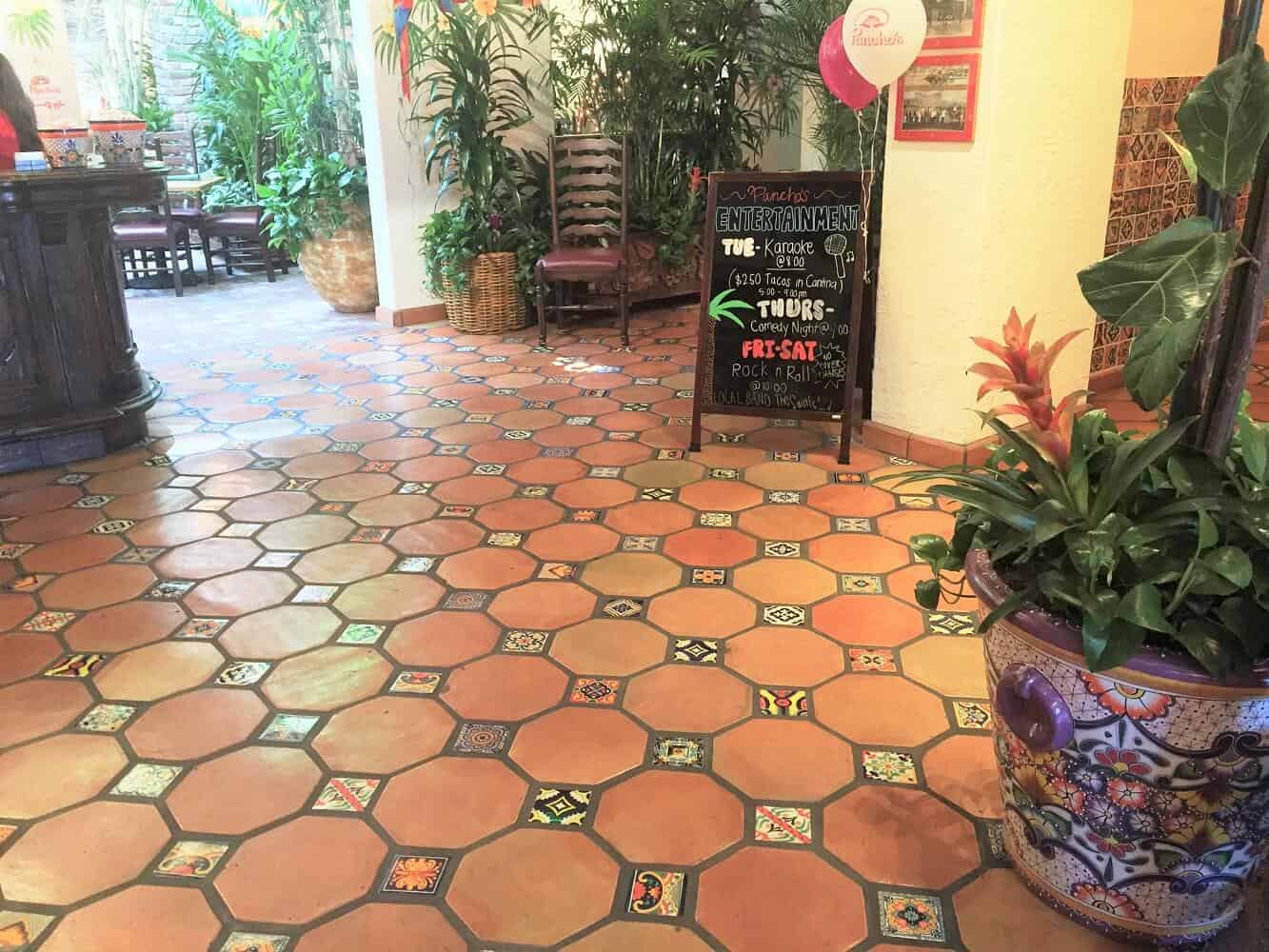 octagon saltillo tile 12x12 terracotta floor tile mexican pavers
