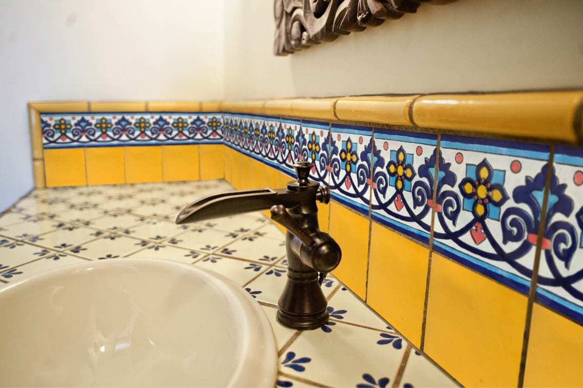 Mexican talavera tile