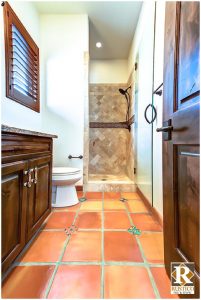 mexican tile bathroom decor