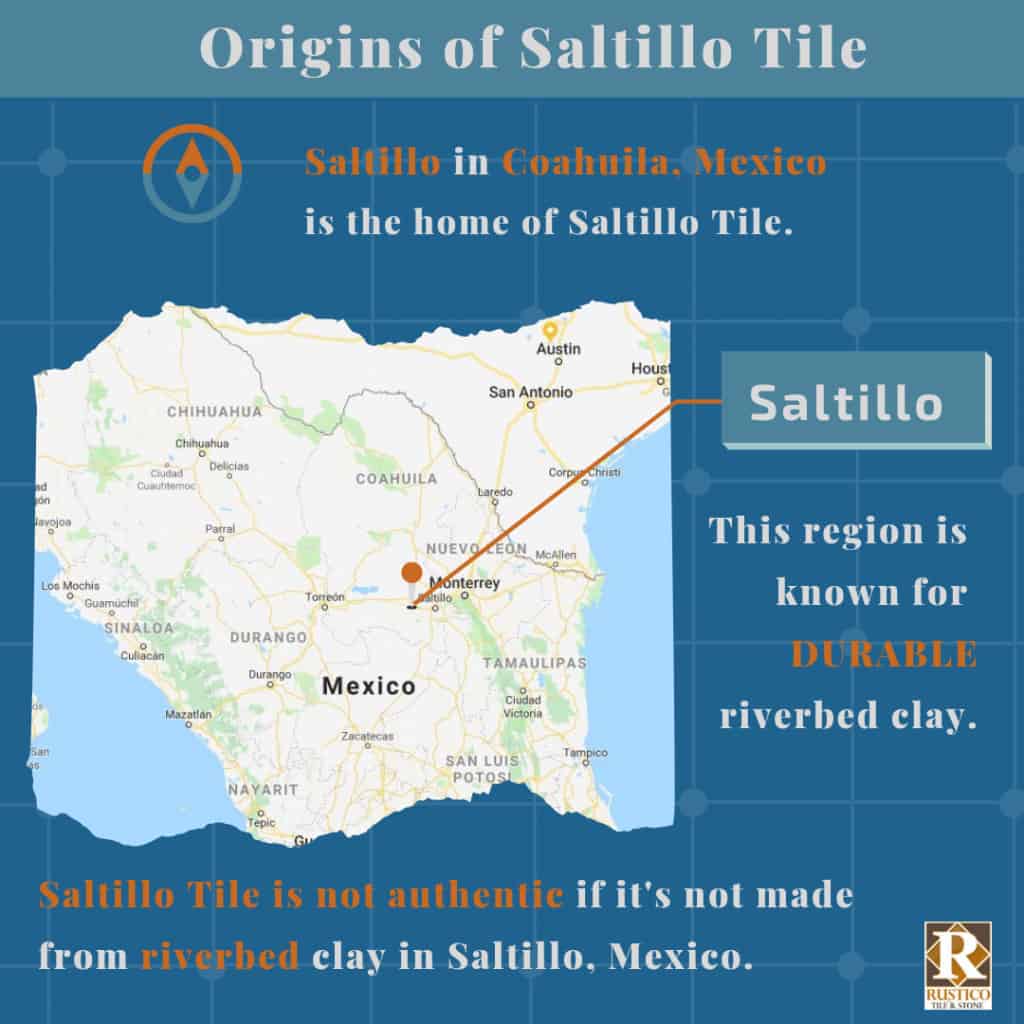 origins of Saltillo tile