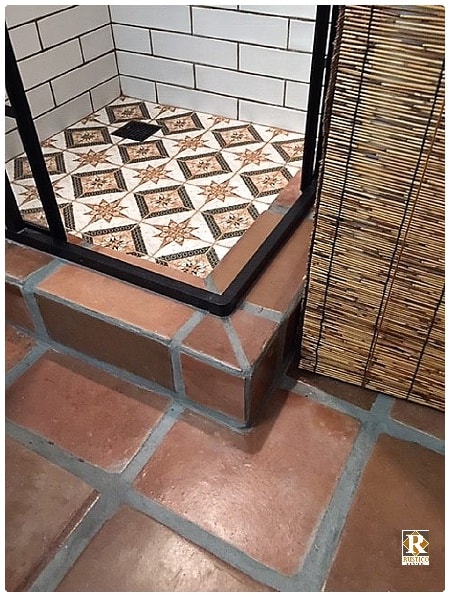 bathroom mexican tile