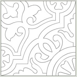 Custom Cement Tile Pattern - Create (Your Own) Concrete Tile Design