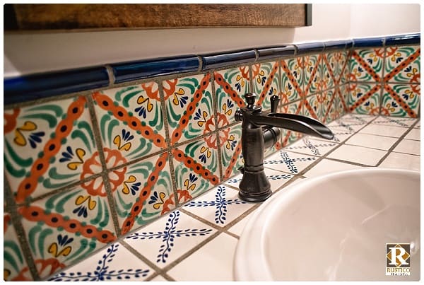 spanish style bathroom decor