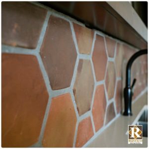 terracotta colors in rustic decor