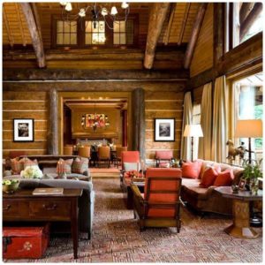 log cabin rustic style