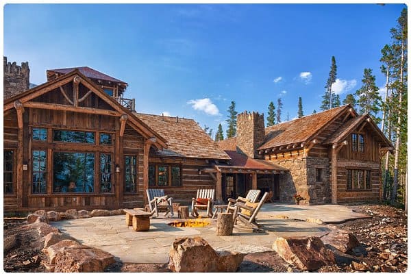 rustic style home