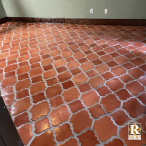spanish mission red riviera pattern saltillo tile