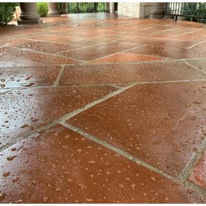 how to seal saltillo tile