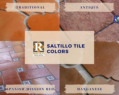 mexican saltillo tile colors