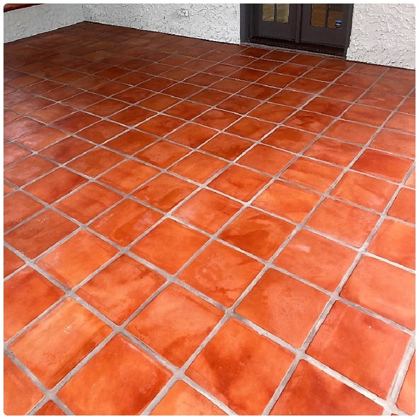 12x12 mission red terracotta tile