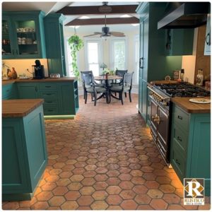 reclaimed terra cotta floor tile designs