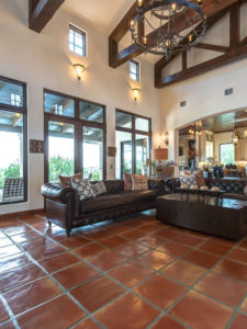 terra cotta floor tile
