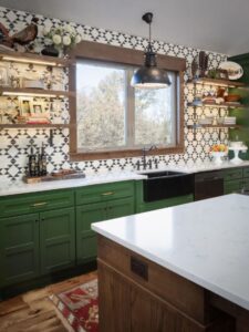 cement tile kitchen