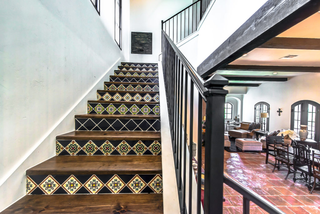 Mexican Tile Stairs mexican tile stairs