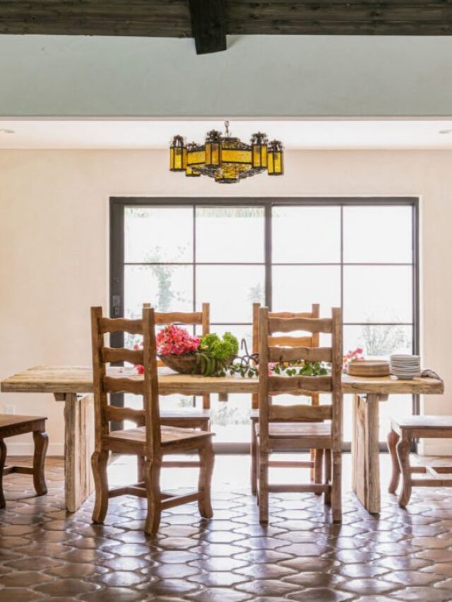 spanish style dining room