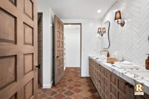 spanish style bathroom design