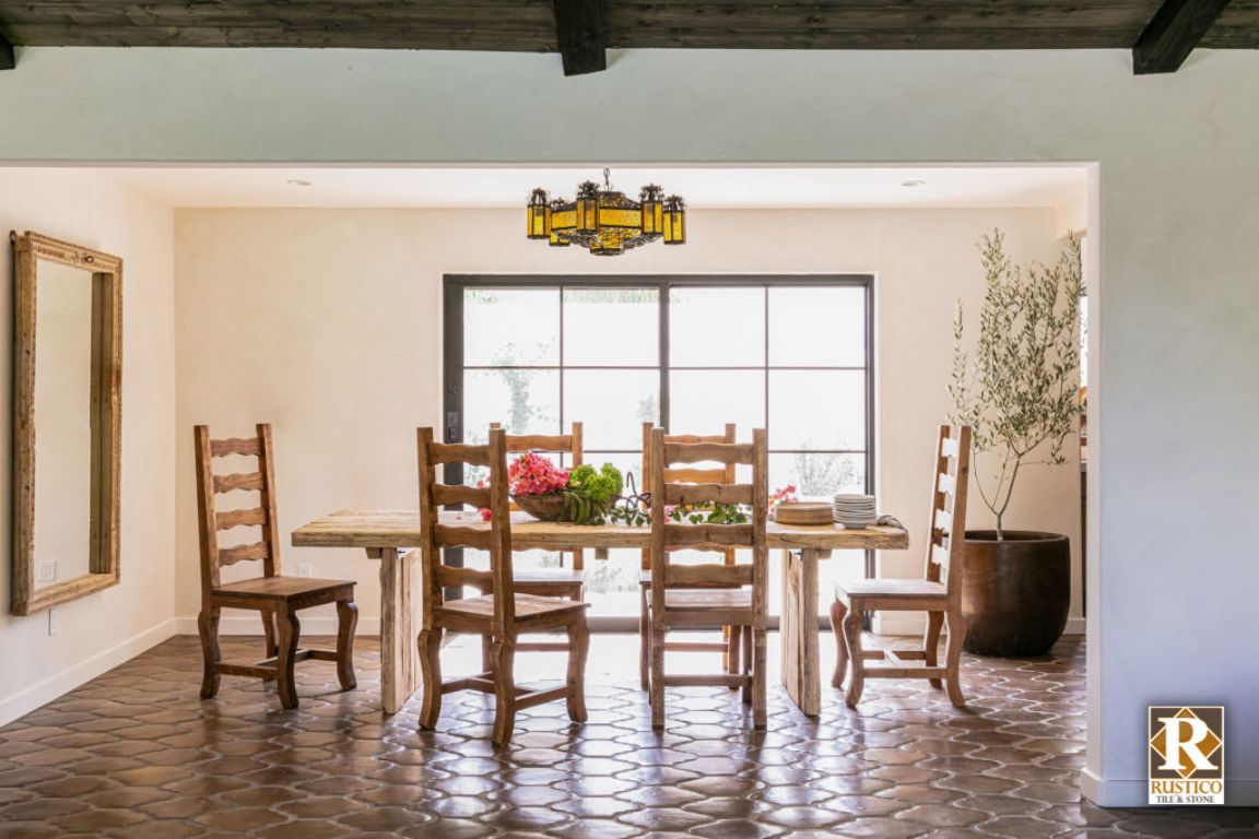 spanish style dining room