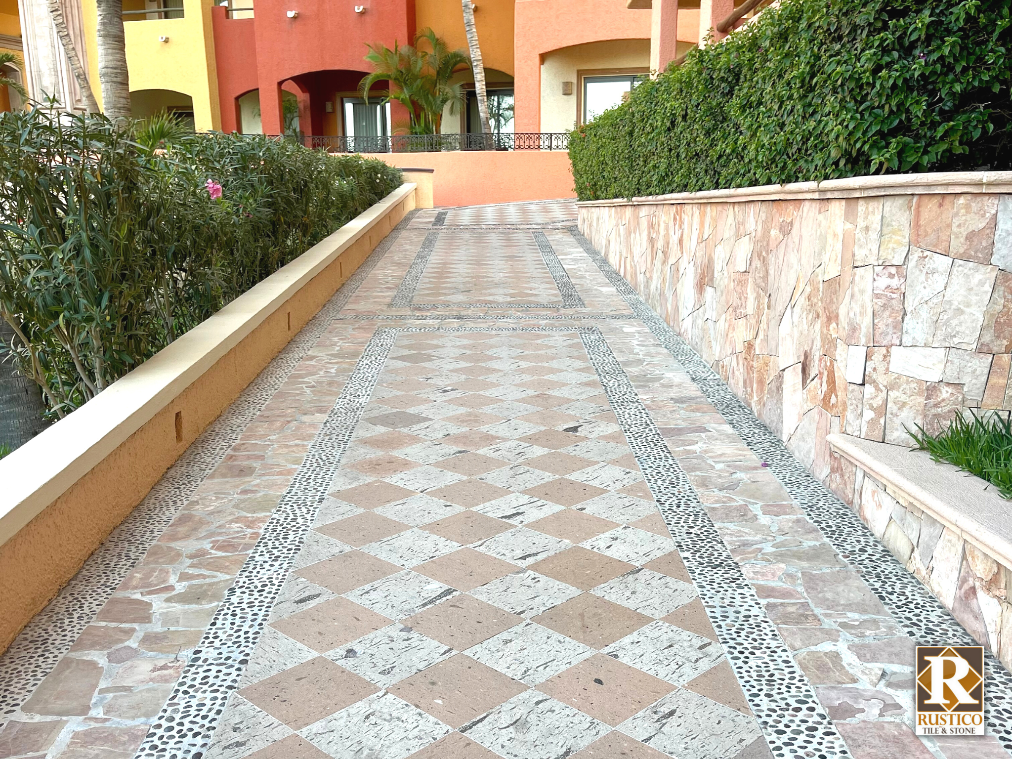 outdoor cantera stone tiles