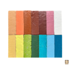 colorful glazed terracotta tiles