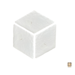 white cube pattern glazed terracotta tile