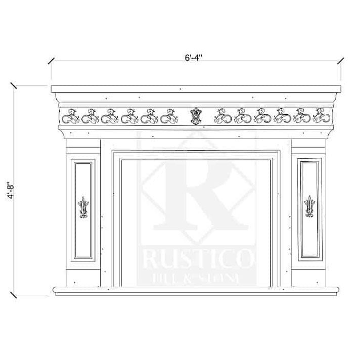Cantera Fireplace - RCF2
