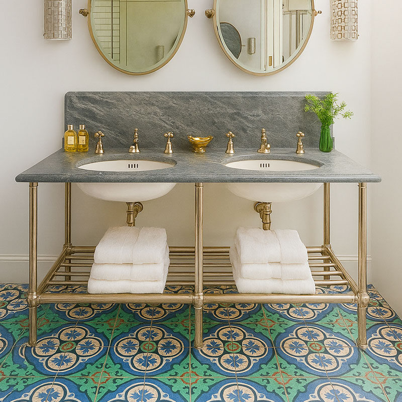Cement Tile in Philadelphia Pattern