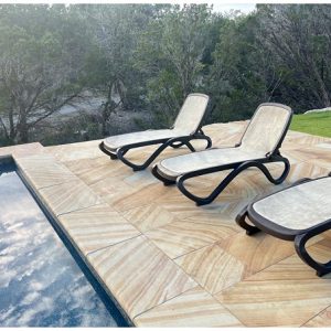 stone pool coping tile