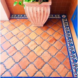 fleur de lis spanish saltillo flooring
